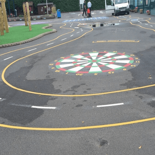 Educational Playground Painting